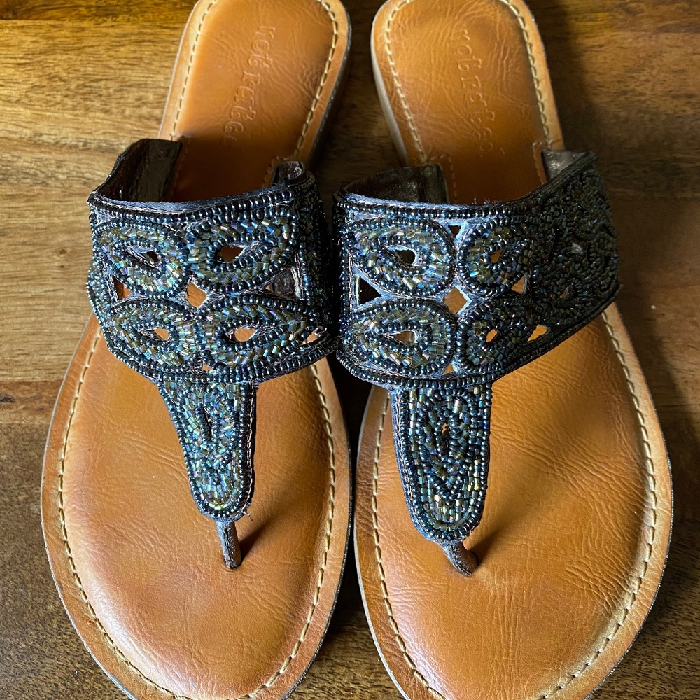 Fun Boho Sandals “not rated” brand Size 7